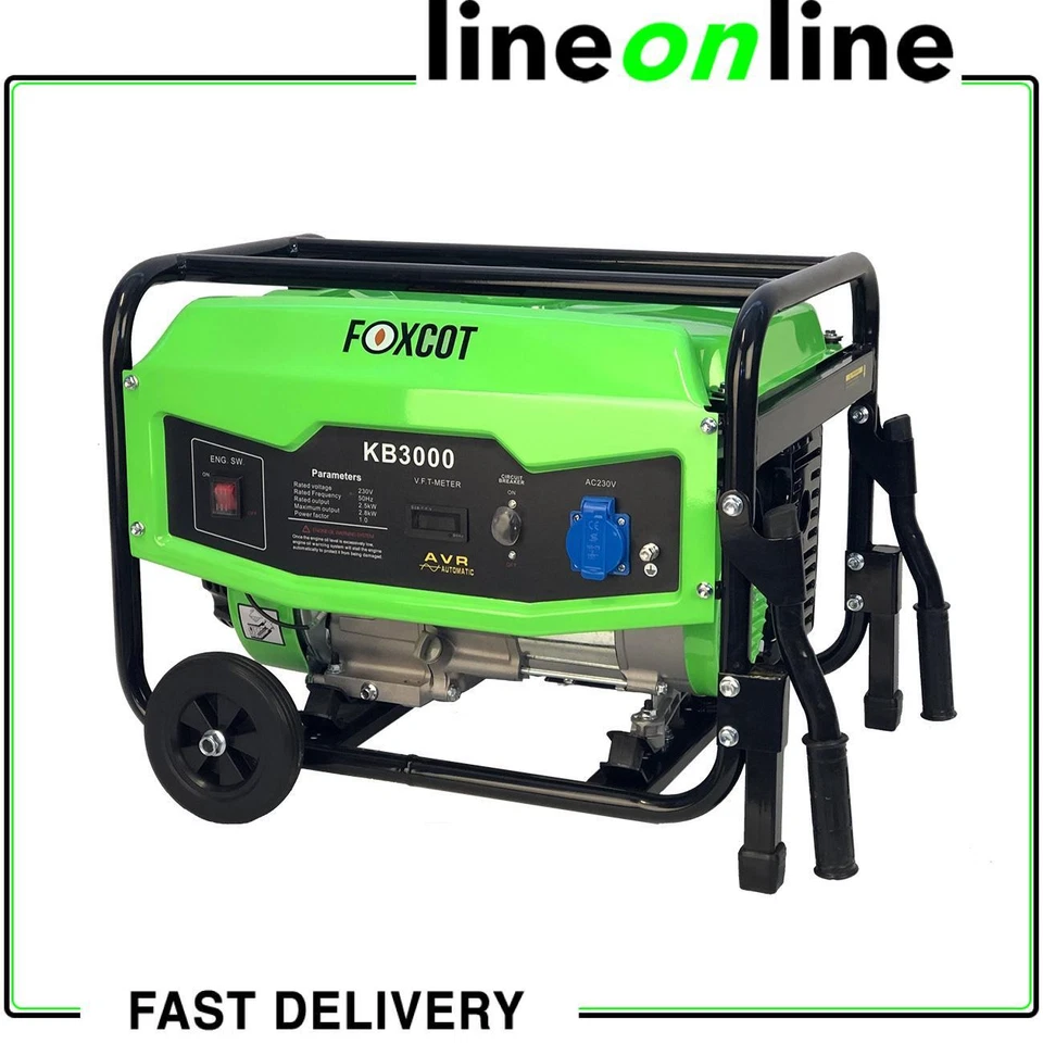 Generador de energía 2.8 Kw Foxcot KB3000 - Imagen 1 de 1