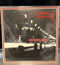 UK 1982 DRINKING ELECTRICITY Overload LP SYNTH POP Punk New wave