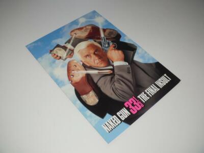 Naked Gun 33 1/3: The Final Insult ~ Leslie Nielsen ~ Original Press
