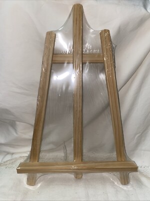 new Wooden Easel Stand for picture, frame, sign, book  15'' x 10'' across
