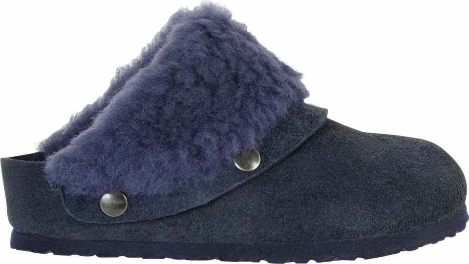 Birkenstock Kaprun Cuff Kids Navy gefüttert Größe 26 Fußbett schmal  - Bild 2 von 4