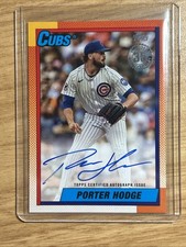 Porter Hodge 2025 Topps Update  35th Anniversary Auto #90B2-PH Chicago Cubs
