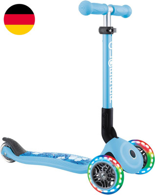 JUNIOR Foldable Fantasy Lights   Tretroller, 120/80 Mm, ABEC 5, 3-Rädrig, Led-Le
