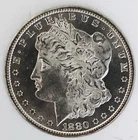 1880 S MORGAN DOLLAR! SUPERB GEM BU+++! PROOF LIKE! FROSTY CAMEO! WOW! NR #G3098