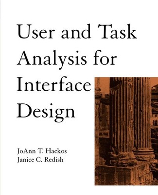 User and Task Analysis for Interface Design - paperback Hackos, JoAnn T.|Red...