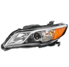 For 13 14 15 Acura RDX Halogen Chrome Projector Headlight Lamp Driver Left Side