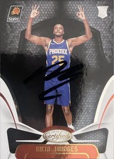 2018-19 Panini Certified Rookie #160 Mikal Bridges IP AUTO KNICKS Phoenix Suns