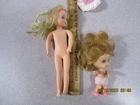 Vintage 3550 Tutti Doll  (Barbie Family) 1966 plus  little kittles doll