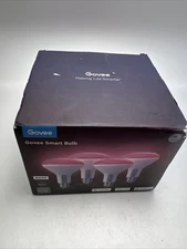GOVEE BR30 Smart Light Bulbs 4-pack 850 lumens Alexa Google home H6013 Open Box