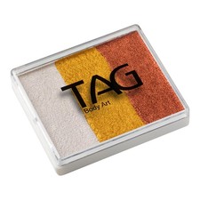 TAG Face and Body Paint Split Cake 50g Foxy Multi-Color Palette Makeup Art
