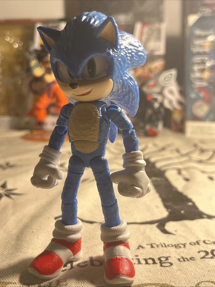 Sonic And Light Up Shadow Figures Sonic Movie 3 Jakks (batteries Not Including) - Image 4 of 4
