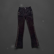 Gucci Tom Ford Era Women’s Velour Flared Zip-Out Trousers Brown IT 44