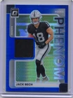 2025 Donruss Optic Jack Bech Blue Hyper (RAW)