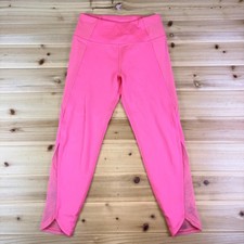 DSG Leggings Girls Medium Momentum Pink Mesh Leggings