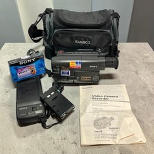Sony Handycam CCD-TRV212 8mm Video 8 NTSC Camcorder Charger Bag -No Battery
