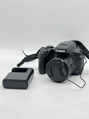 Canon Powershot SX70 HS 20.3 MP 4K Black Digital Camera with Battery and Charger