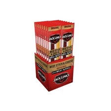 Jack Link's Original Beef & Cheese Combo Snack Pack – 100% Stick and Made with