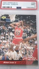 1992-93 Upper Deck #488 Michael Jordan Game Faces PSA 9 Graded Card NBA 92-93
