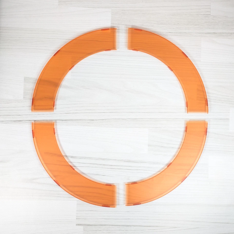 NEEWER 18" ORANGE WARM FILTER SNAP ON 4 PIECE RING LIGHT OEM ACCESSORY - Image 2 of 4