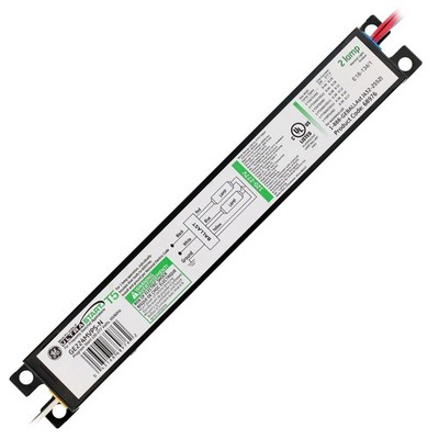 GE GE224MVPS-N 68976 PROGRAM START BALLAST, 2-LAMP, F24T5/HO 24W T5/HO, 120/277V