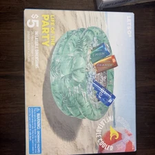 Summer On Ice Inflatable Cooler  25.98" x 25.98" x 9.06"