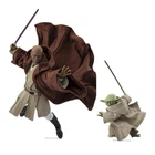 S.H.Figuarts Yoda Mace Windu Classic Set Star Wars EP III Bandai Action Figure