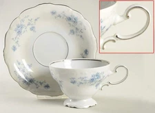 Johann Haviland Blue Garland  Cup & Saucer 10915434