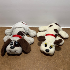 Pound Puppies Classic Newborns 2019 Hasbro 7 Plushes Lot of 2 Gray and White