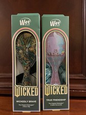 (2) Wicked Wet Brush Set Collection Wickedly Brave & True Friendship NEW