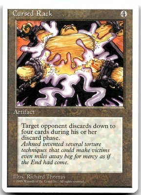 MTG Cursed Rack Fourth Edition 4ED #312 uncommon LP $SALE$!