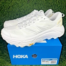 Hoka One One Mafate Speed 2  Men's Size 10.5 Running Shoes White New With Box