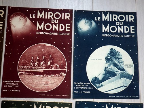 13x LE MIROIR DU MONDE (Ed. Le Petit Parisien) Année 1930 (Costes & Bellonte) - Picture 5 of 12