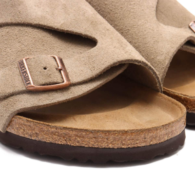 Birkenstock Zurich Vl Suede Taupe Taupe 50461 Unisex Size | eBay
