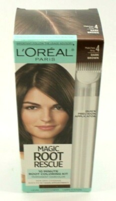 L'OREAL MAGIC ROOT RESCUE - #4 DARK BROWN - NIB