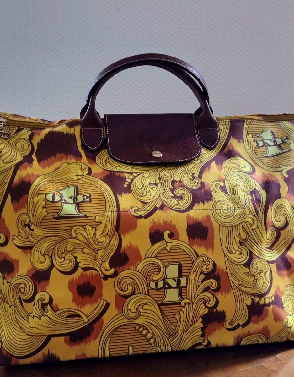 POKEMON - LONGCHAMP & PIKACHU Large Travel Bag Weekender Ltd