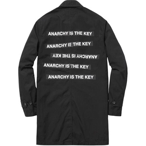 Trench Supreme x Undercover Anarchy noir L