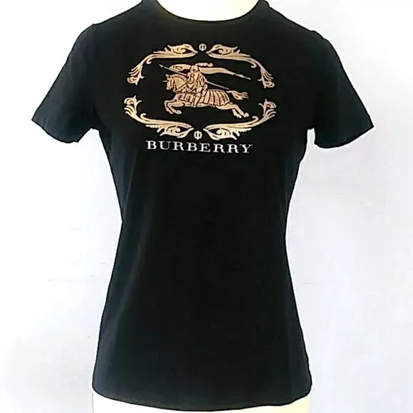 BURBERRY - Women Luxury Logo T-Shirt Size S | eBay