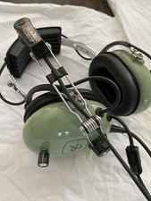 David Clark Model H10-30 Aviation Headset - Ga/dual Plugs   Pn 12507g-10