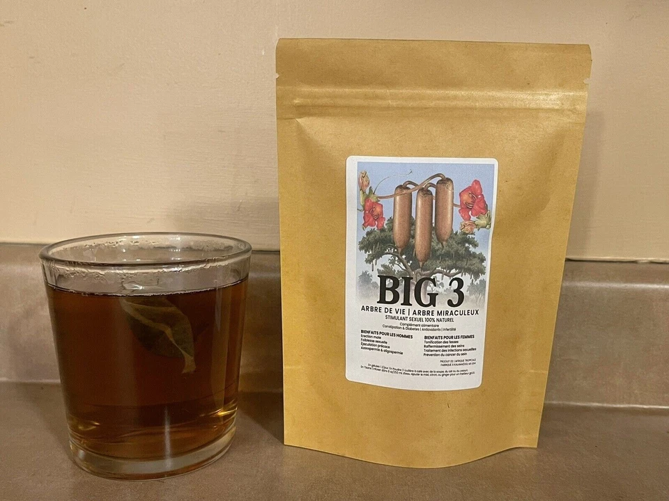 BIG 3 made of Kigelia Africana 100% Natural - Male Enlargement 18 Tea bags - Image 4 of 4