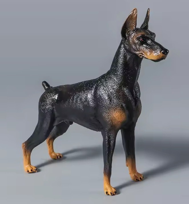 Doberman Dog Animal Toy 6