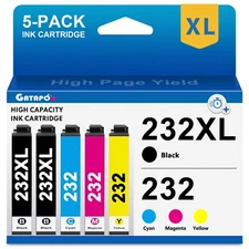GATAPO® 232XL Ink replacement for Epson 232 XL WorkForce XP-4200 XP-4205 WF2930