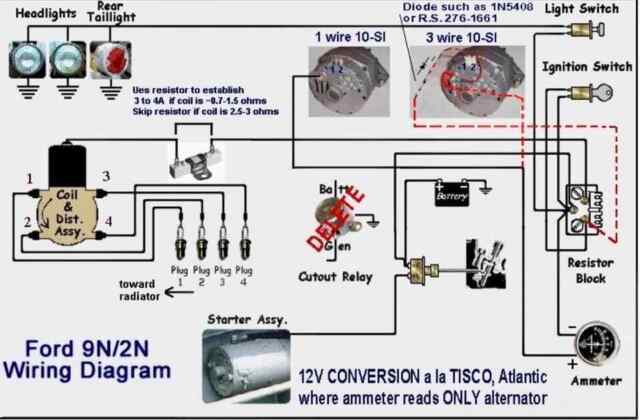 Ford 8N 12 Volt Wiring Diagram Images - Wiring Diagram Sample