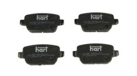 Hart 224 186 Bremsbelagsatz, Scheibenbremse FüR Ford,Volvo