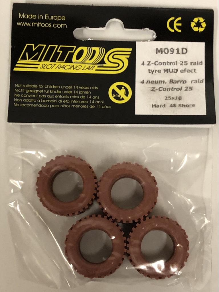 B・E・W ドラゴン Mitoos M091D 4 x Z Control 25 Raid Tyre MUD Effect 25x10