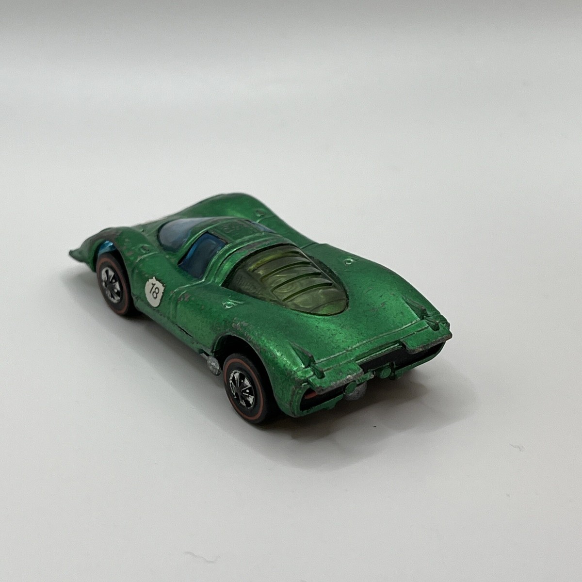 Hot Wheels 1969 Redline Porsche 917 Green Hong Kong Vintage Hot Wheels 1969 Redline Porsche 917 Green Hong Kong Vintage