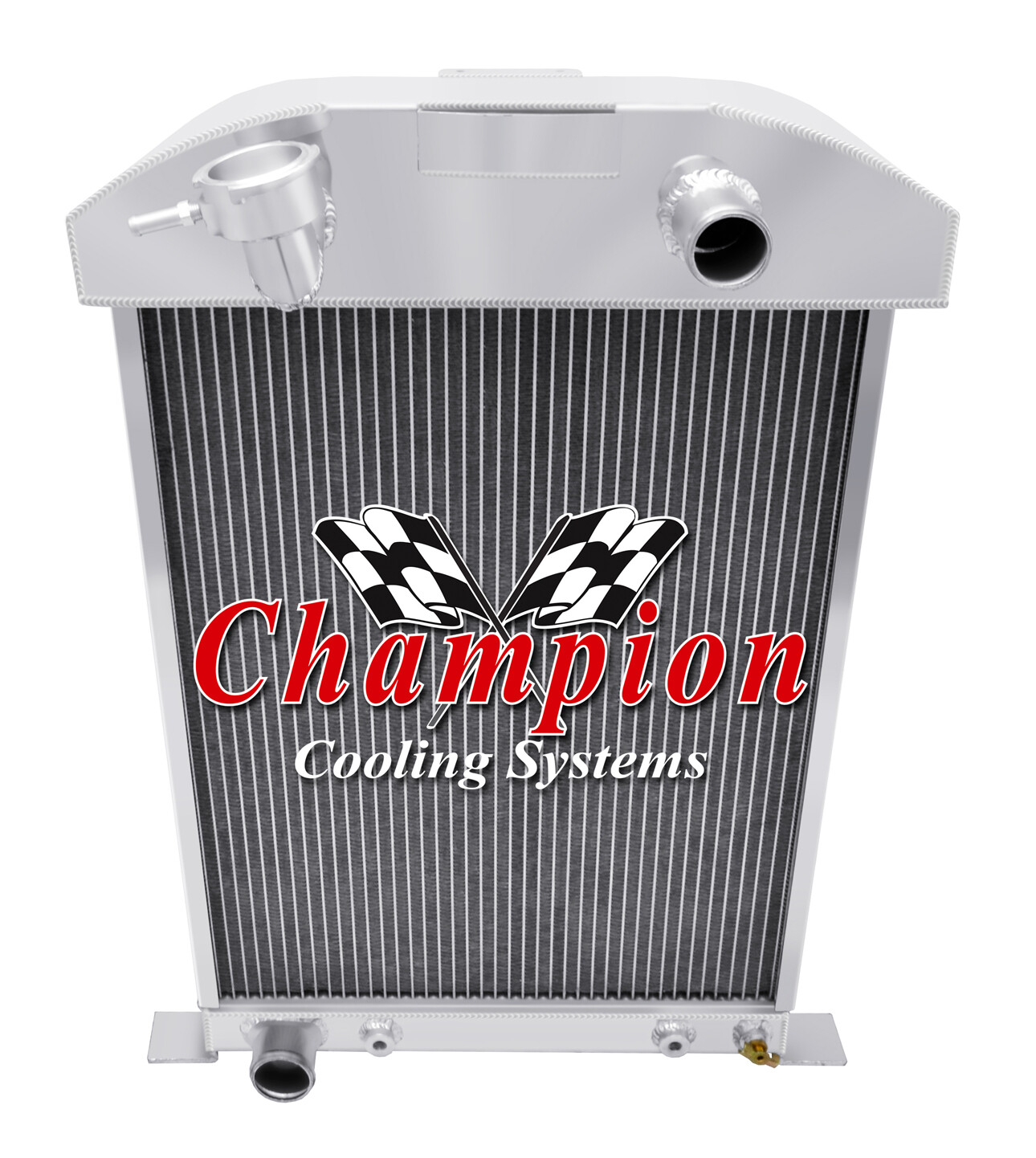 Atom Champion 3 Row Radiator Ford Config-1933 1934 Ford Cars V8 Conversion