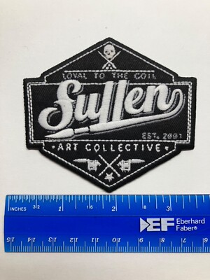Vintage Sullen Art Collective Tattoo Lifestyle Apparel Clothing Iron On Patch
