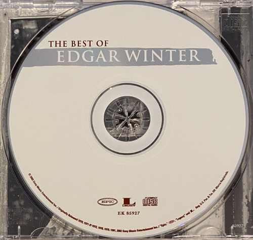 Edgar Winter – The Best Of Edgar Winter CD 2002 - Picture 3 of 3