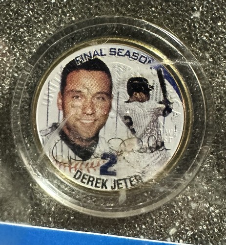 YANKEES MLB FIVE NY Quarters US 5-Coin Set JETER MARIANO POSADA CANO RODRIGUEZ - Picture 5 of 7