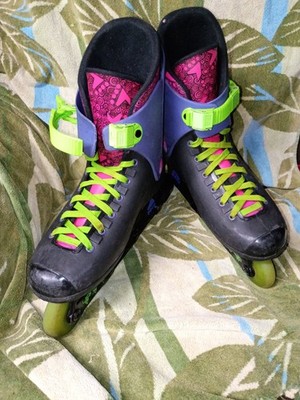 Vintage 1980s/1990s Rollerblade Lightning TRS Inline Skates Size  10.5